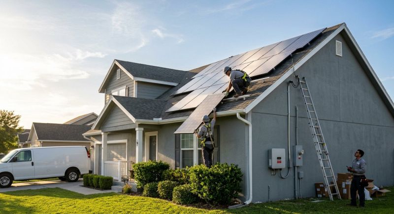 Solar Generator Installation in Denver, CO