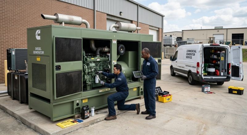 Commercial Generator Service in Provo, UT