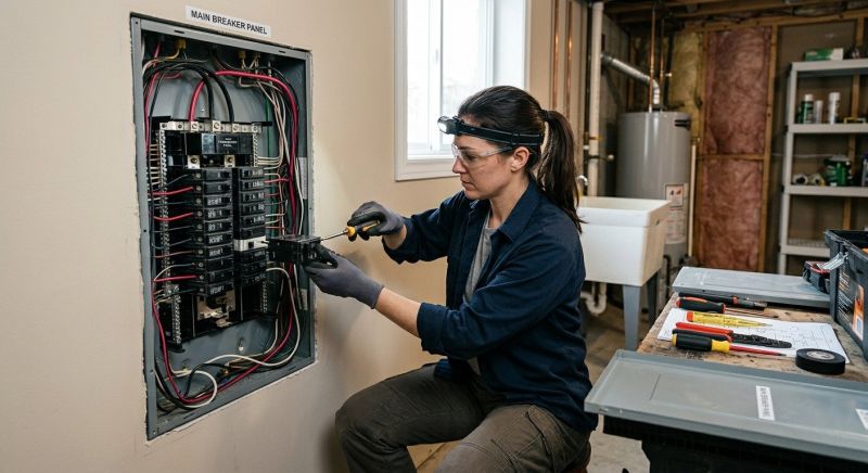 Main Breaker Panel Repair in Heber City, UT